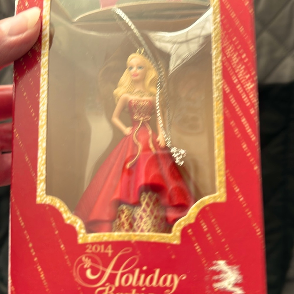 Holiday, Barbie ornaments